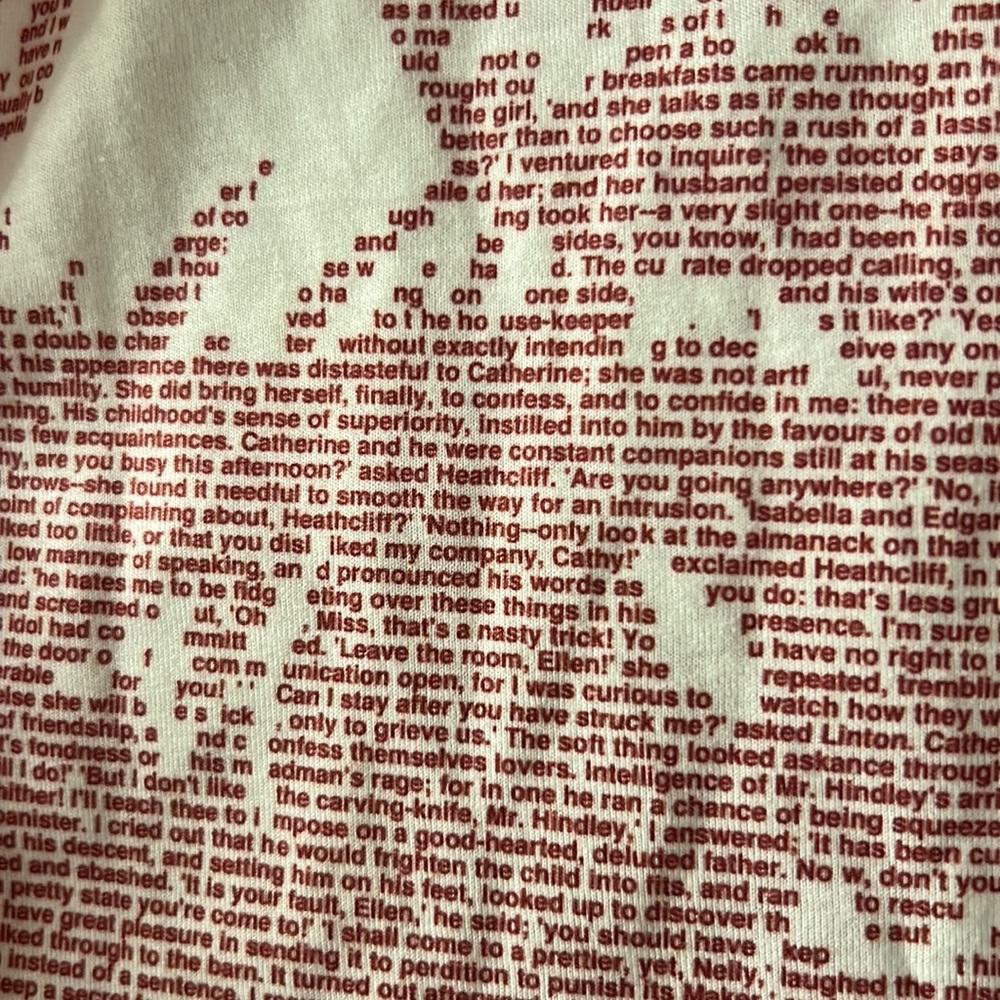 Litographs Wuthering Heights Tshirt - Picture 2 of 4
